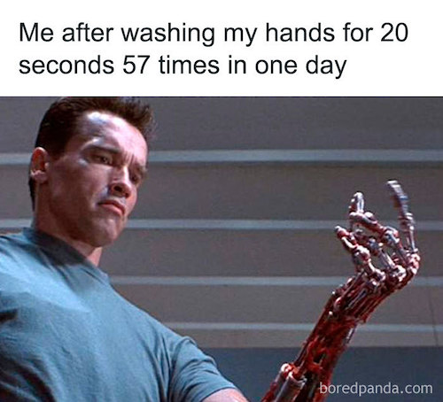 This Is What Pandemic Parenting Looks Like hand washing